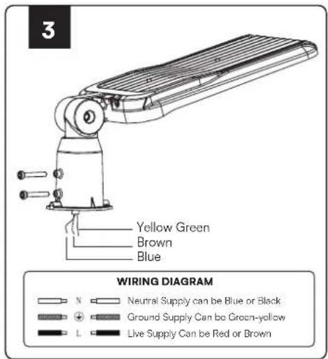 V-TAC VT55ST - INSTALLATION INSTRUCTIONS - 5