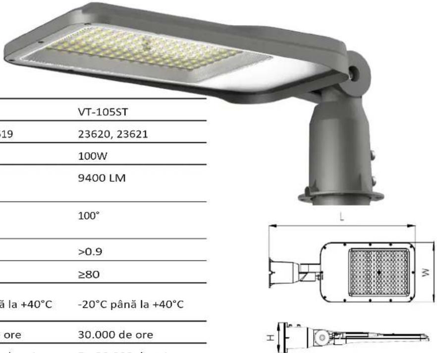 V-TAC VT55ST - MANUAL DE INSTRUCTIUNI - 1