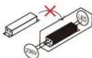V-TAC VT55ST - INSTALLATION INSTRUCTIONS - 2