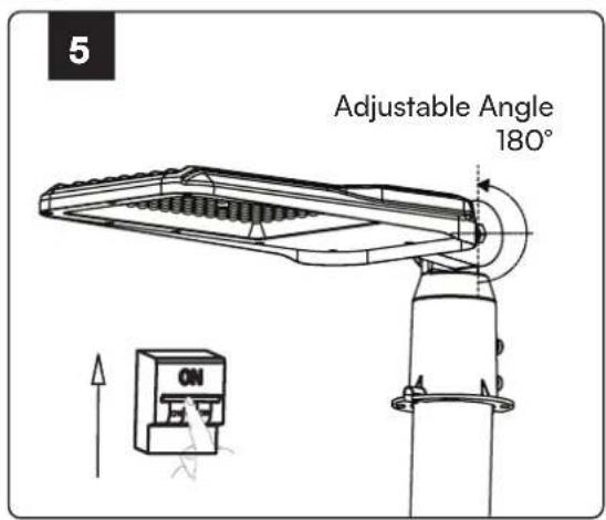 V-TAC VT55ST - INSTALLATION INSTRUCTIONS - 7