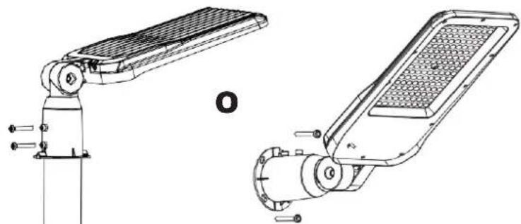 V-TAC VT55ST - INSTRUÇÕES DE INSTALAÇÃO - 2