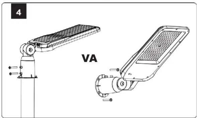 V-TAC VT55ST - TELEPÍTÉSI ÚTMUTATÓ - 2