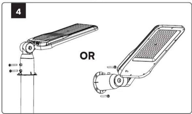 V-TAC VT55ST - INSTALLATION INSTRUCTIONS - 6