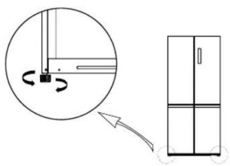 LG GMM41MSBEM - Levelling the Appliance - 1