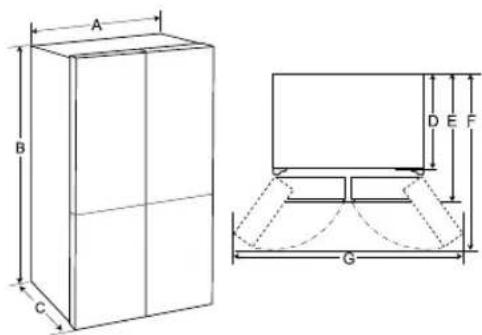 LG GMM41MSBEM - Pa3mepn n OTCTOHHN - 1