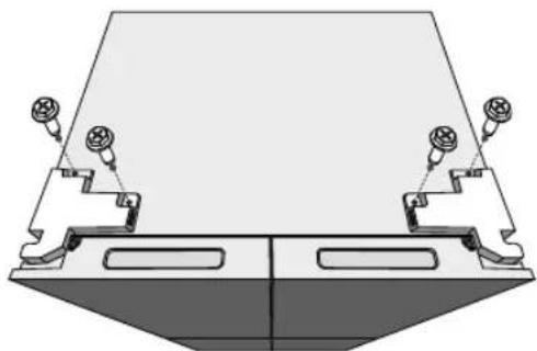 LG GMM41MSBEM - Entfernen der Scharnierabdeckung - 1