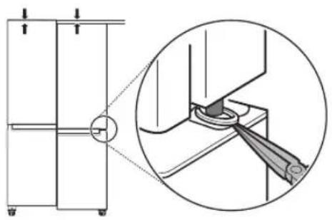 LG GMM41MSBEM - Door Alignment for Fridge Door - 1