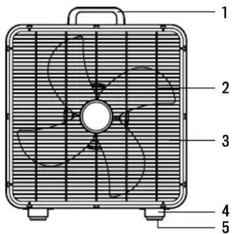 Create Air Floor Box - LISTE Des PIECES - 1