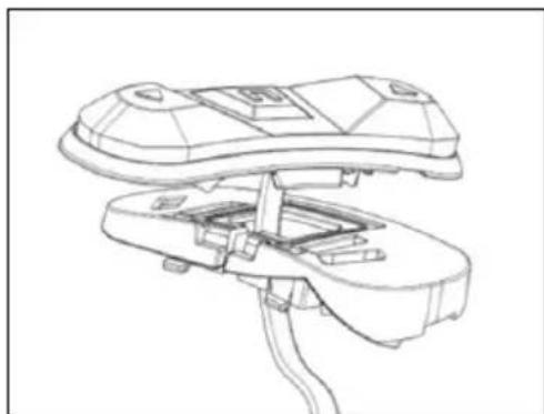 Nolan Ncom B101 R - NUR FÜR N87, N80-8 UND N100-5 HELM - Positionierung der Tastenvorrichtung - 1