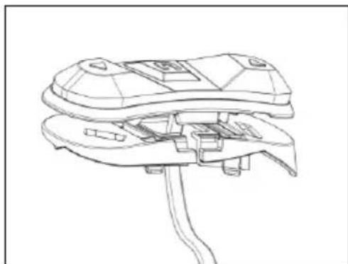 Nolan Ncom B101 R - NUR FÜR N87, N80-8 UND N100-5 HELM - Positionierung der Tastenvorrichtung - 2
