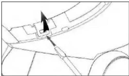 Nolan Ncom B101 R - ENDAST FÖR HJÄLM N87, N80-8, N100-5 - avlagsna knappsatsen - 3