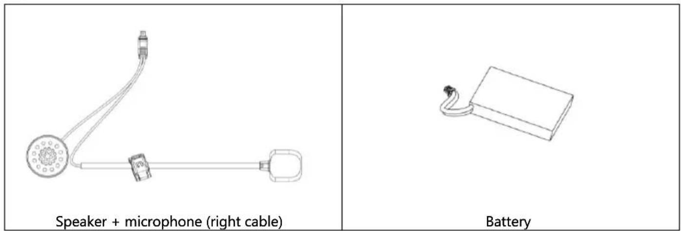 Nolan Ncom B101 R - CONTENT OF THE PACKAGING - 2