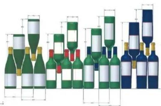 AVINTAGE DHA305PA - Tipos de botellas - 1