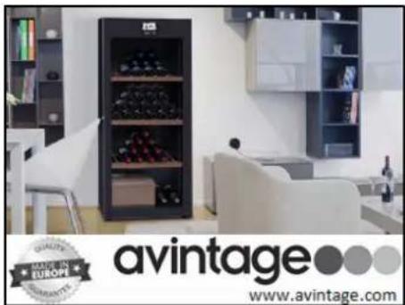 AVINTAGE DHA305PA - Afficheur de la cave à vin - 1