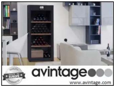 AVINTAGE DHA305PA - Pantalla de la vinoteca - 1