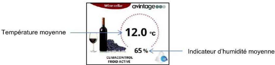 AVINTAGE DHA305PA - Cave mono-temperature : - 1