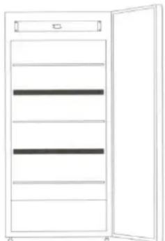 AVINTAGE DHA305PA - Separating shelves - 1