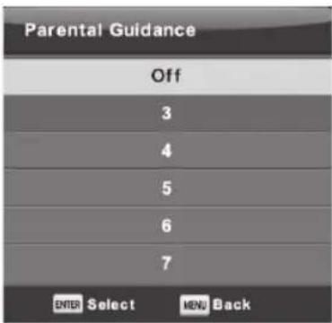 Engel LE2462CA - Control Parental - 1