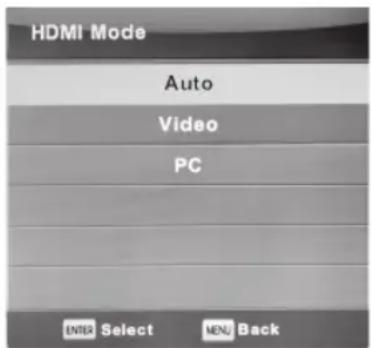 Engel LE2462CA - Mode HDMI - 1