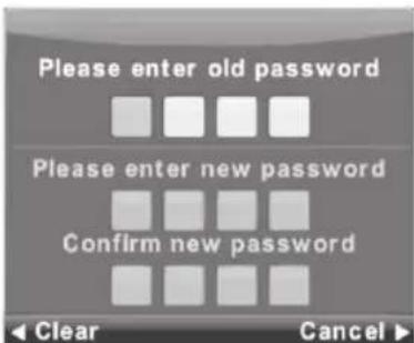 Engel LE2462CA - Impostare la password - 1