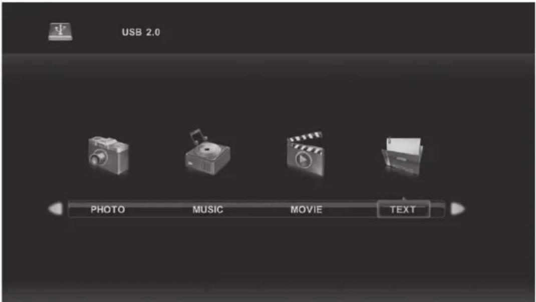 Engel LE2462CA - Text Menu - 1