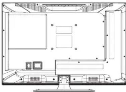 Engel LE2462CA - Fix the TV on the wall - 2