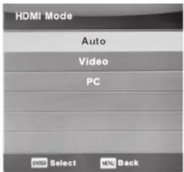 Engel LE2462CA - Modo HDMI - 1