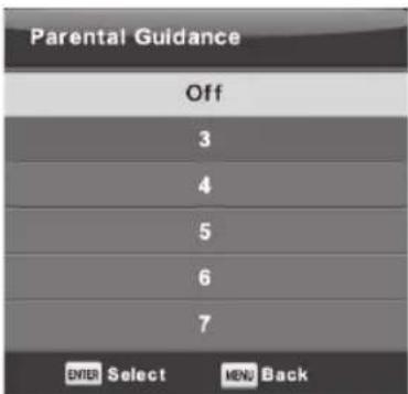 Engel LE2462CA - Controle Parental - 1