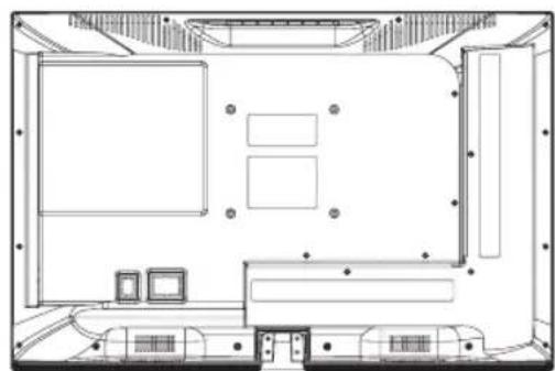 Engel LE2462CA - Fix the TV on the wall - 4