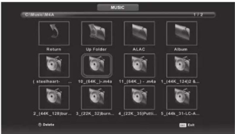 Engel LE2462CA - Music Menu - 2