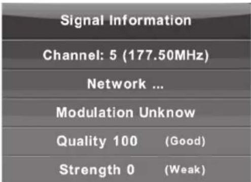 Engel LE2462CA - Signal Information - 1