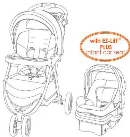 Baby Trend EZ Ride PLUS - EZ Ride Plus Travel System - 1