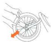 Baby Trend Expedition Race Tec PLUS - FRONT WHEEL - MAINTENANCE RUEDA DELANTERA - MANTENIMIENTO ROUE AVANT - D'ENTRETIEN - 2