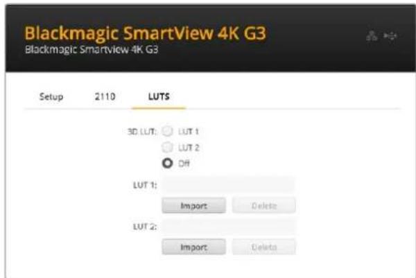 Blackmagic Design SmartView 4K G3 - Bkndka LUTS - 1