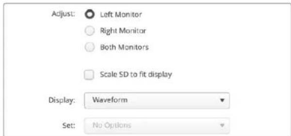 Blackmagic Design SmartView 4K G3 - Waveform(波形)表示 - 2