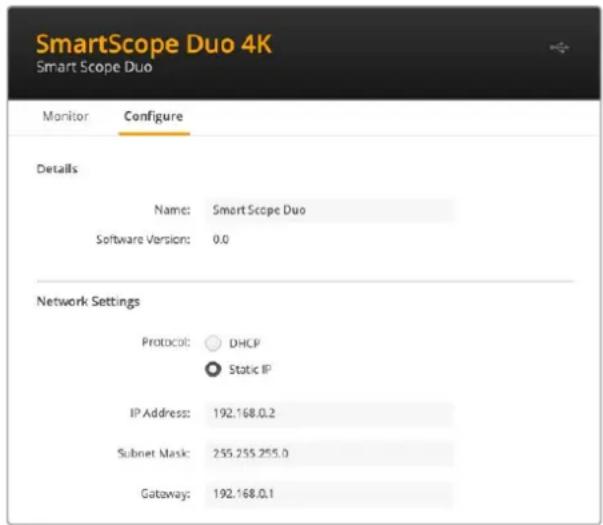 Blackmagic Design SmartView 4K G3 - CeteBbIe npaMeTpbl - 1