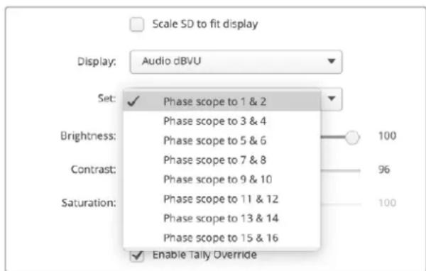 Blackmagic Design SmartView 4K G3 - Monitoraggio audio - 2