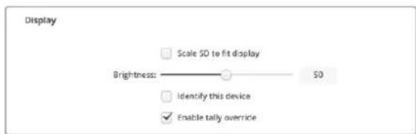 Blackmagic Design SmartView 4K G3 - EnableTallyOverride(夕一才一巴一拉卜の有効化) - 1