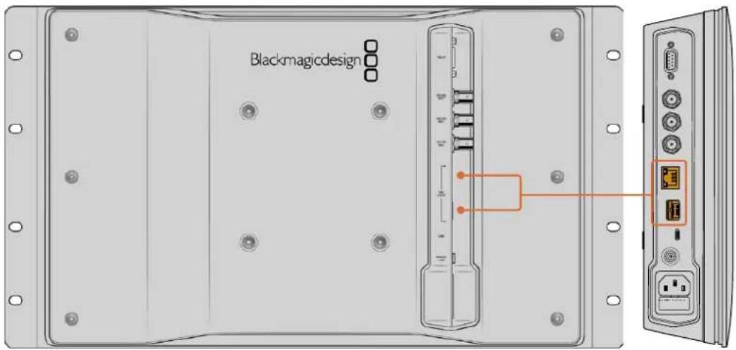 Blackmagic Design SmartView 4K G3 - Bildmaterial auf dem Monitor sichen - 1