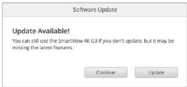 Blackmagic Design SmartView 4K G3 - Actualizaciones - 1