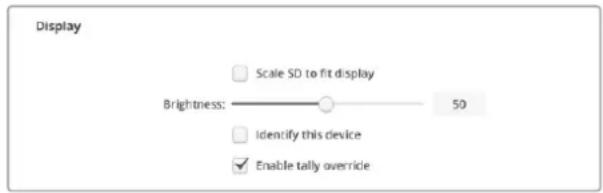 Blackmagic Design SmartView 4K G3 - Activar cordes - 1