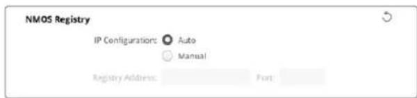 Blackmagic Design SmartView 4K G3 - NMOS Registry Sekmesi - 1