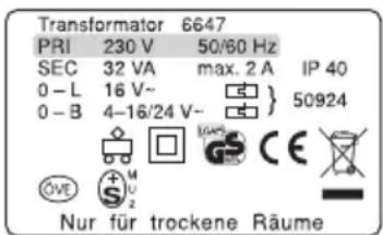 Märklin 29130 - Märklin-muuntajien kayton turvaohjeet - 1