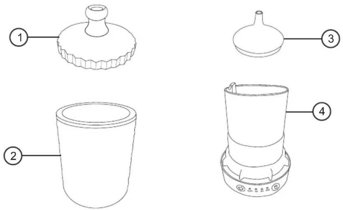 Duronic AD31 - Komponenter - 1