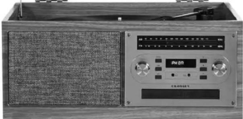 Crosley Serenade CR7023A - Serenade 8 in 1 Turntable Instruction Manual - 2