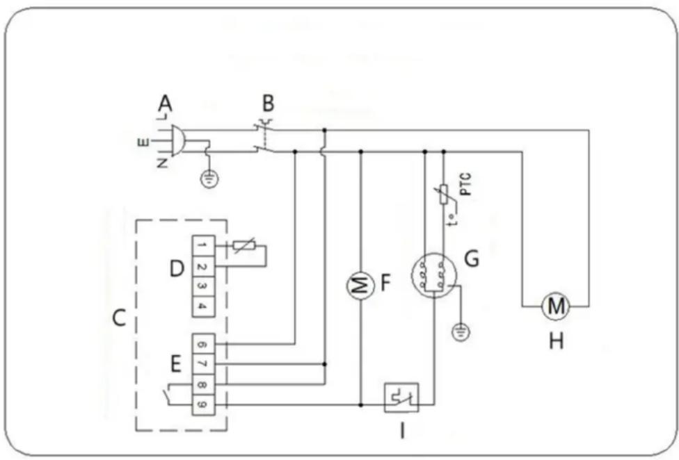 Royal Catering RCST6DR240 - Elektrischer Schaltplan - 1