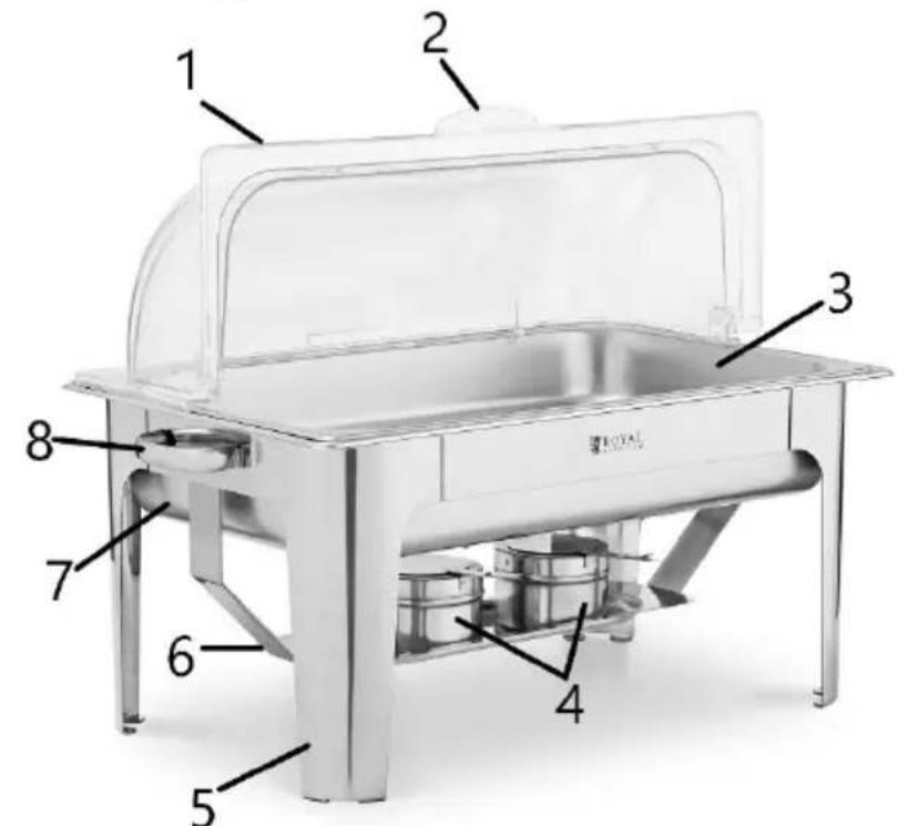 Royal Catering RCCDRT13_9L - Beschreibung des Gerätes - 2