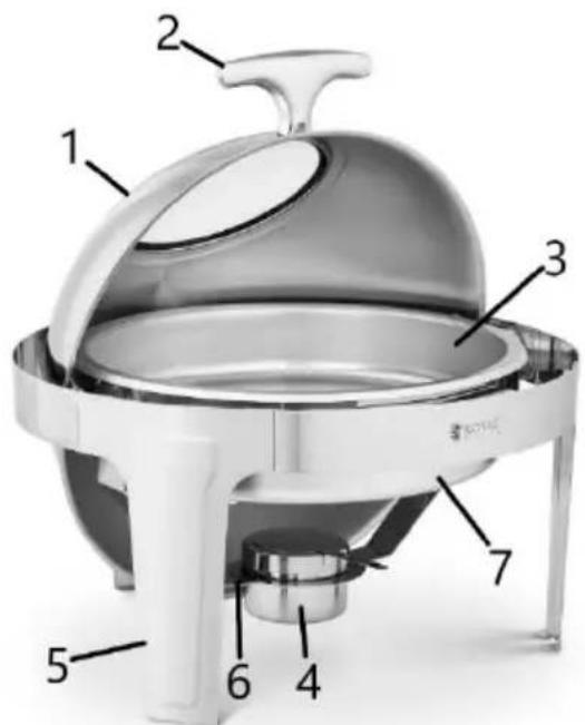 Royal Catering RCCDRT13_9L - Beschreibung des Gerätes - 5