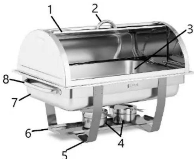 Royal Catering RCCDRT13_9L - Appliance overview - 1