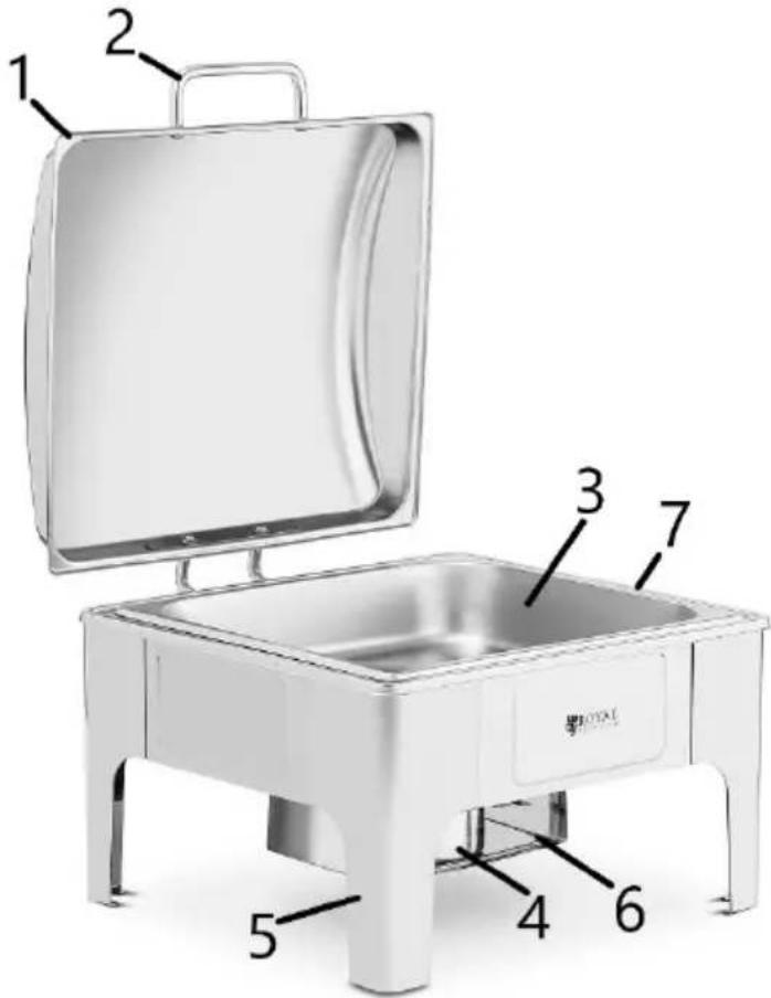 Royal Catering RCCDRT13_9L - Appliance overview - 15